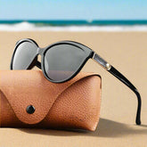 Mona Cat Eye Sunglasses | Polarized UV400 Protection, Ergonomic Acetate Frame