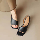 Monforte Metallic Block Sandals