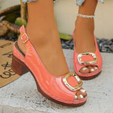 Montreux Patent Leather Sandals