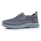 MotionEase Men's Slip-On Walking Trainers | Wide Fit Orthotic Support