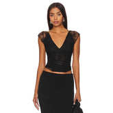 Solara Lace Trim Camisole