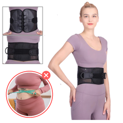 WaistSupport™ ReliefPro Adjustable Dual-Pulley Back Pain Support Belt