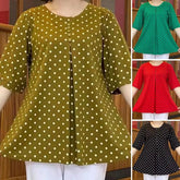 Pin-Dot Polyester Shirt | Regular Fit Casual-To-Formal Top