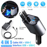 Free Fast Shipping Today | 4 in 1 Retractable Charger