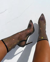Step into Elegance with GlamSpark™ Luxury High Heel Sandals