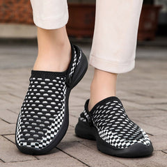 Solace Mesh Clogs | Breathable Slip-On Footwear With Convertible Heel Strap