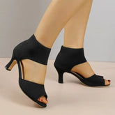 Torinello Knit Peep Heels