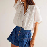 Verona Slim Denim Shorts