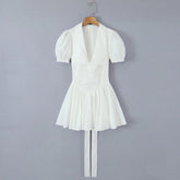 Verona Puff Mini Dress
