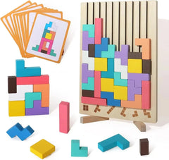 Wooden Tabletop Puzzle for Adults – Relaxation, Mindfulness & Concentration