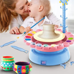 Spark Creativity with the Electric Pottery Clay Machine Toy Set