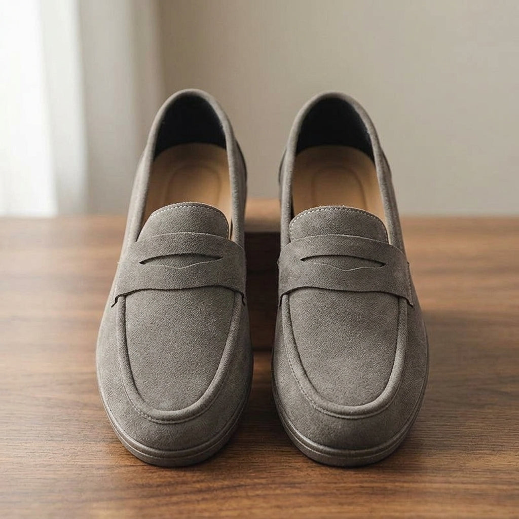 Boulder Suede Slip-On Loafers