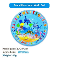 Bring Fun and Comfort to Playtime with the Cartoon Water Cushion Mat
