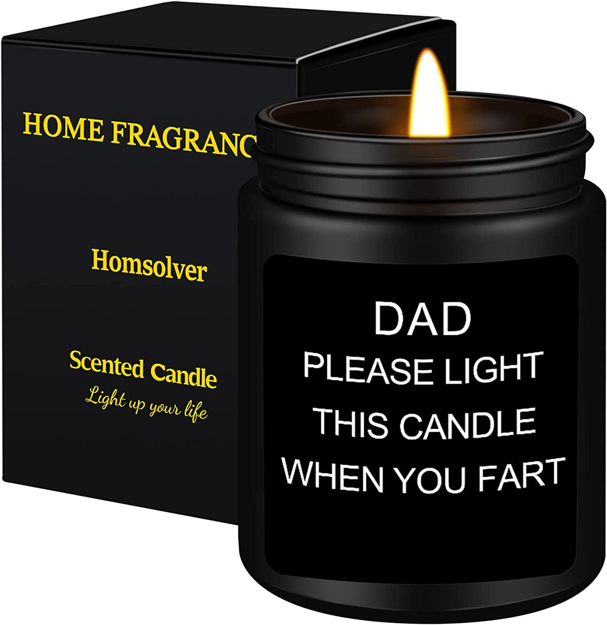 Gift for Dad, Fathers Day Birthday Christmas Dad Candle Gifts