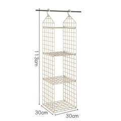 ClosetRack™ SpaceMax - Foldable Hanging Clothes Storage Organizer