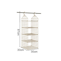 ClosetRack™ SpaceMax - Foldable Hanging Clothes Storage Organizer