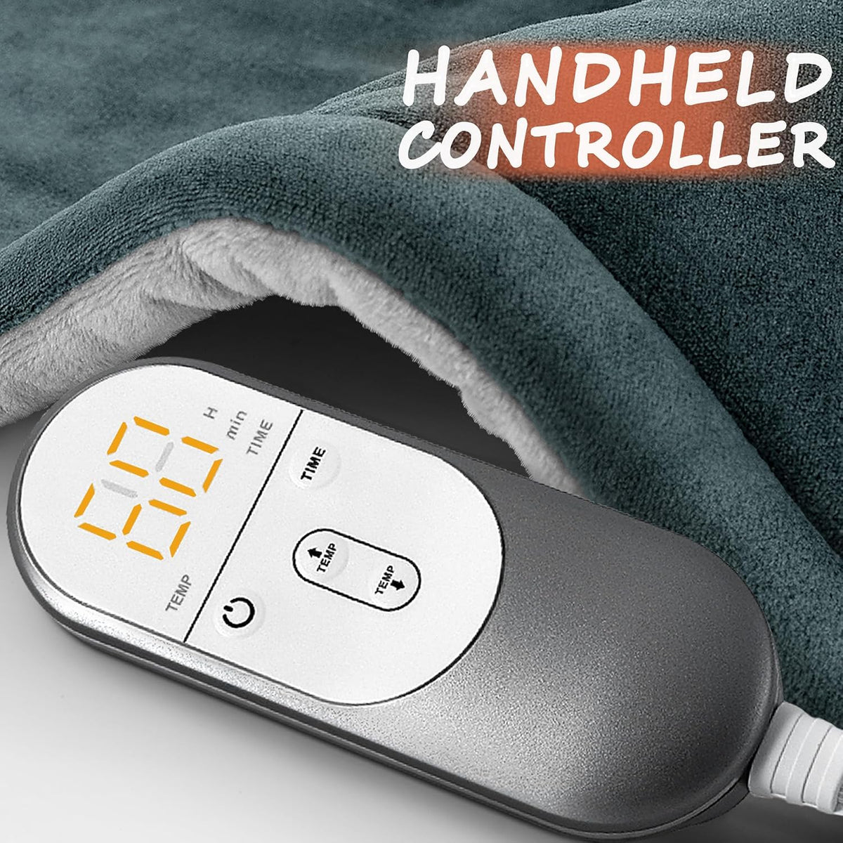 Heating Pad for Neck Shoulder, 3X Deeper Pain Relief, Women Men Gifts