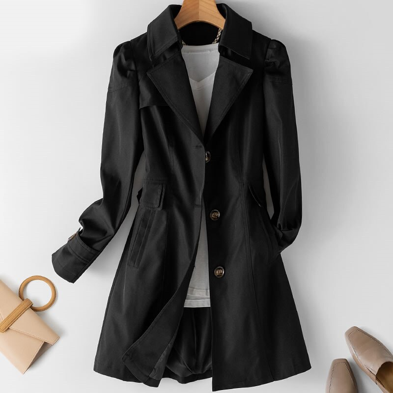 Antonetta™ Trench Coat dylinoshop