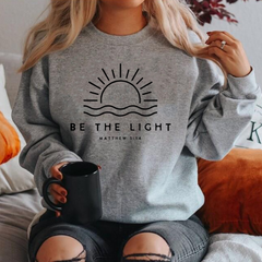 SoulWear™ Be The Light Sweatshirt dylinoshop