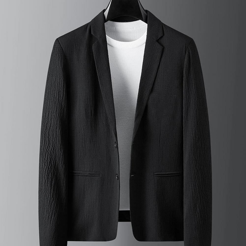 Joonas™ Men's Striped Pleat Blazer Suit dylinoshop