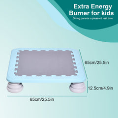Kids Bounce™ Safe Energy-Burning Mini Trampoline