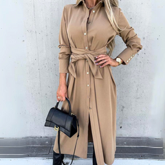 ModernMuse Lace-Up Maxi