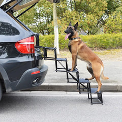 PupStep™ - Safe, Easy Access – Foldable Ladder for Your Pet's Car Rides