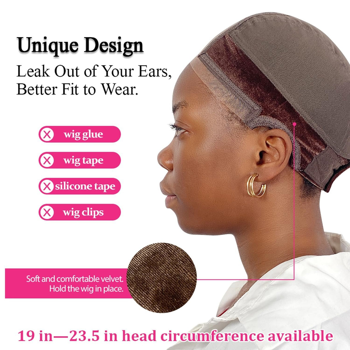 1+1 FREE | Invisible Grip Cap™ — Keep Your Style Secure All Day with Featherlight Comfort