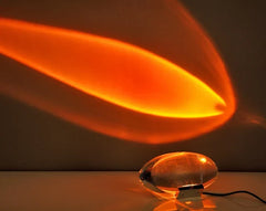 Illuminate Your Space with the Stunning Eye of the Sky Crystal Table Lamp