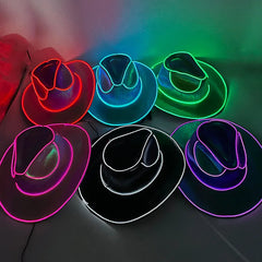 GlowRider | Add a Spark to Your Outfit with a Light-Up Cowboy Hat