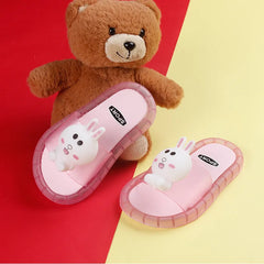 Light Up Their Steps with GlowSteps™ Luminous Cartoon Children's Slippers