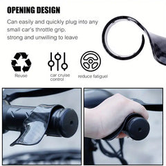 Motorcycle Booster (Throttle Assist Grip) 2pcs (+Free Gift Included)