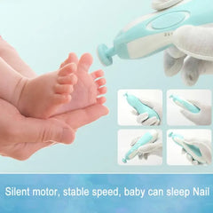 Anti-Scratch Multifunctional Baby Electric Nail Trimming