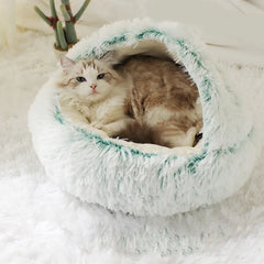 Snugpaws Cozy Plush Bed for Dogs & Cats