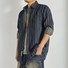 Forge Stripe Denim Shirt