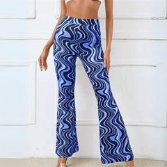 RaveSpiral Flare Pants