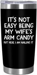 Gift for Husband from Wife, 20 Oz Insulated Tumbler for Men with Lid