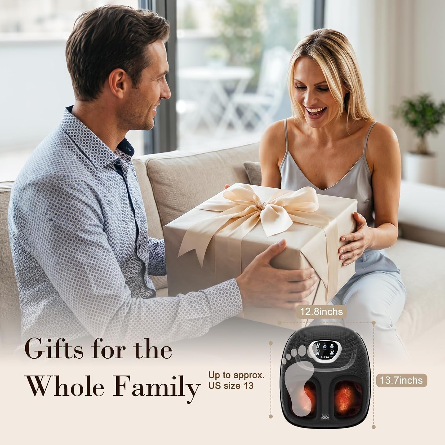 Foot Massager 2026 Upgraded FSA Eligible, Birthday Gifts for Women