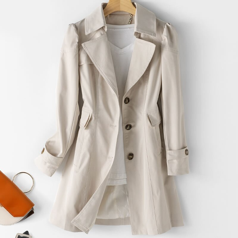 Antonetta™ Trench Coat dylinoshop