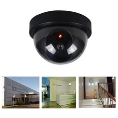 DomeGuard™ SecureShield - Ultra-Realistic Flashing LED Deterrent Camera