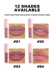 Lip Glaze™ 12-Color All-Day Velvet Stay Set