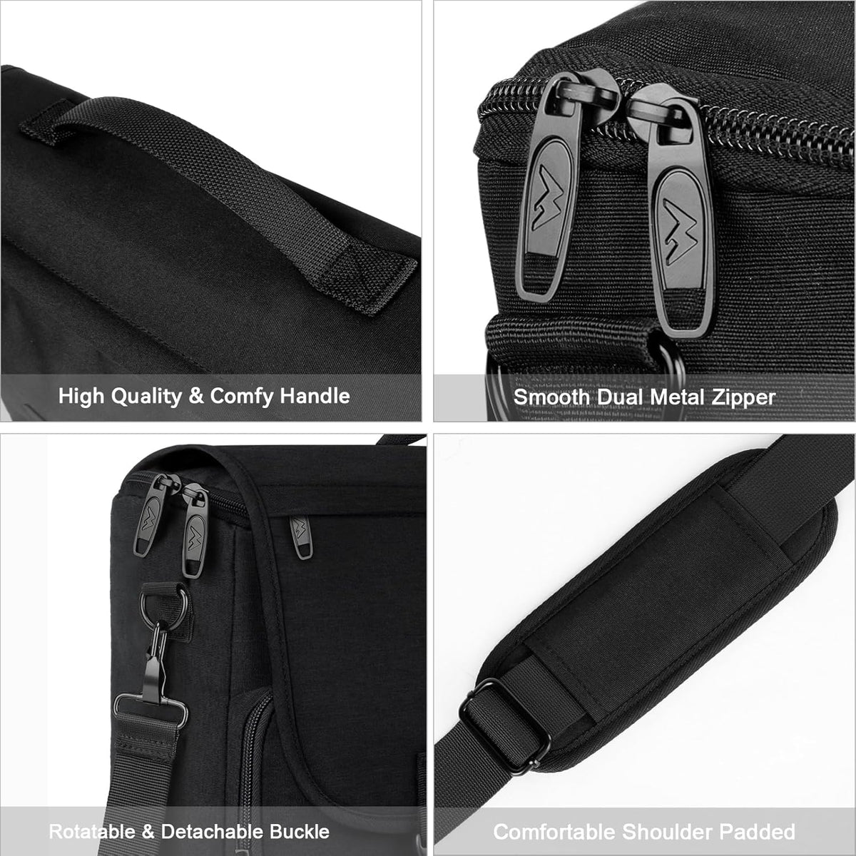 Messenger Bag for Men, School Bag Men'S Laptop Briefcases for Work