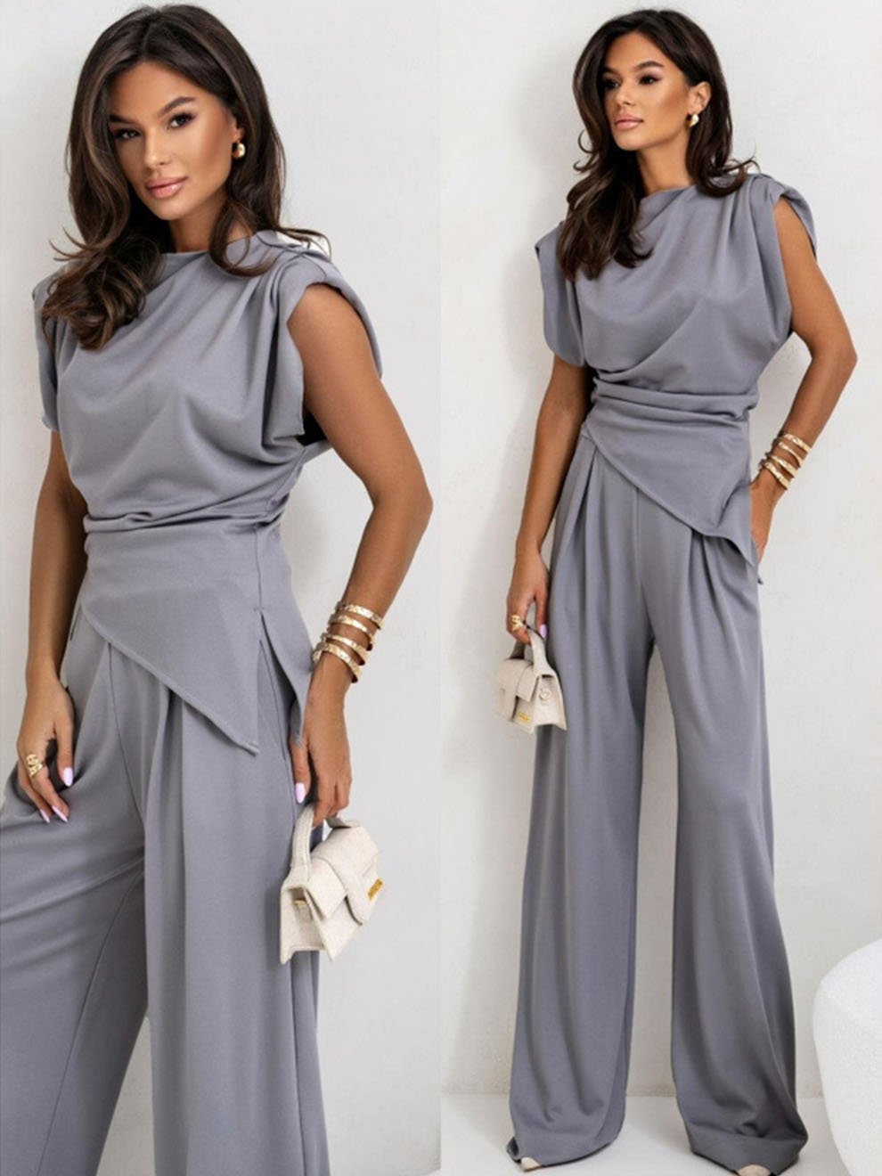 Isabella™ Eleganter lässiger ärmelloser Anzug für stilbewusste Damen