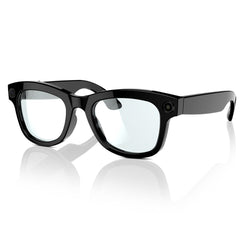 VisionSpeak™ HD Camera & AI Translation Smart Glasses – Black & Transparent Lens