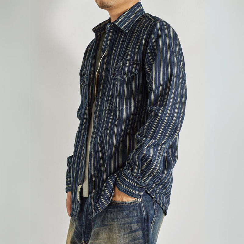 Forge Stripe Denim Shirt