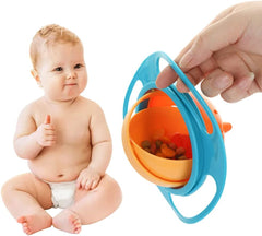 1+1 Free Today | 360° Unspillable Baby Bowl: Mess-Free