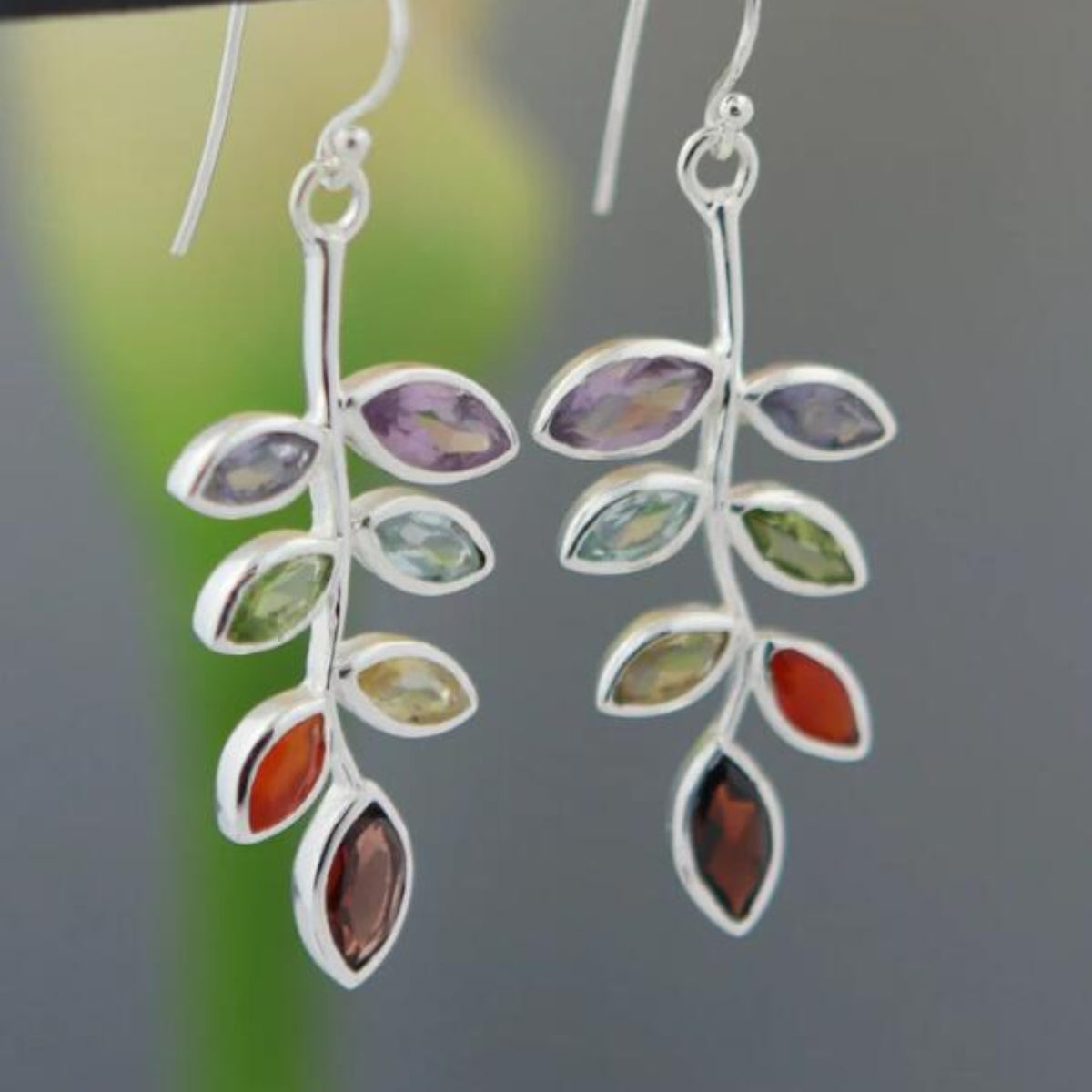 Leaf Shape Alloy Earrings Trendsi