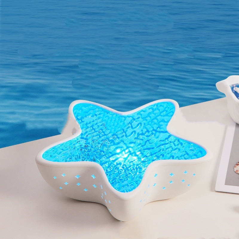 StarfishLamp™ OceanDream - Rechargeable Ocean Wave Projector Night Light