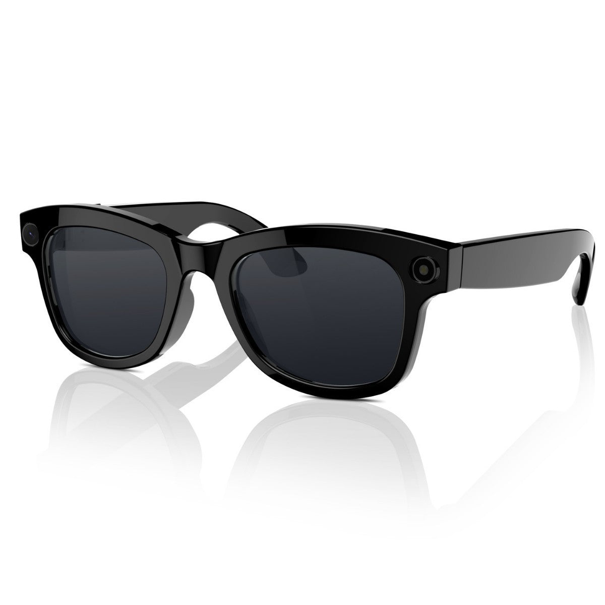 VisionSpeak™ HD Camera & AI Translation Smart Glasses – Black & Transparent Lens