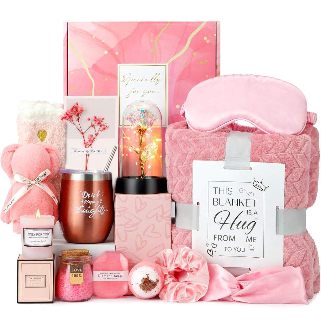 Birthday and Get Well Gifts for Women - Relaxing Spa Care Package